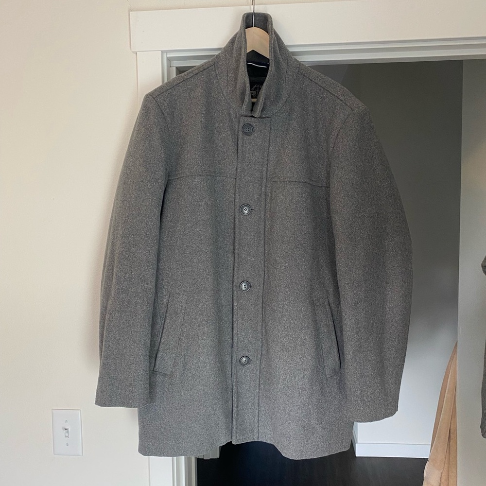 Docker's Wool-Blend Pea Coat - Men's XL
